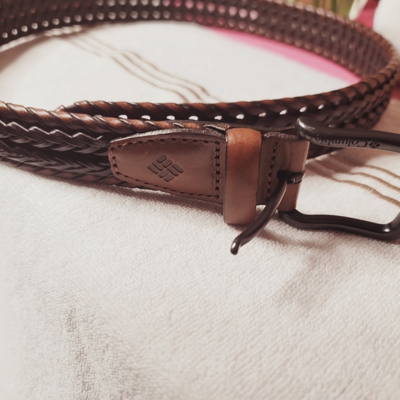 Columbia braided genuine lacing leather size small 30-32 - Picture 3 of 6